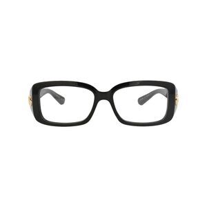 Gucci Square-Frame Injection Optical Frames Black Womens